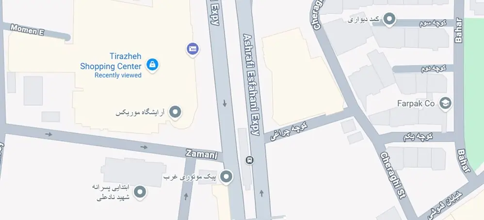 ادرس تیراژه